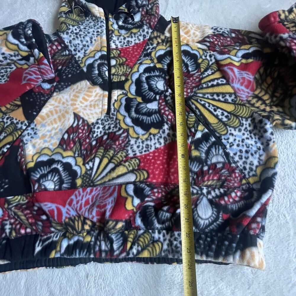 Free People Movement Wild And Free Wildflower Fleece Zip Pullover Hoodie XL NWOT - Picture 3 of 8